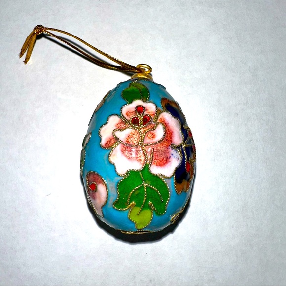 Easter egg enamel ornament - Picture 2 of 3